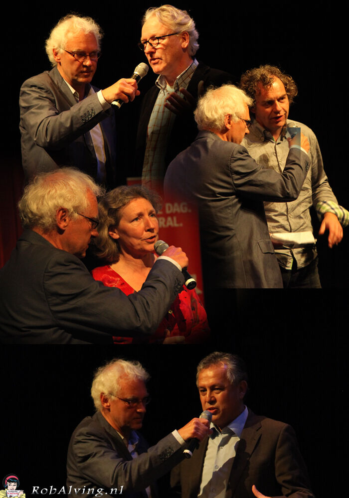 Bert Lagerweij als presentator en interviewer